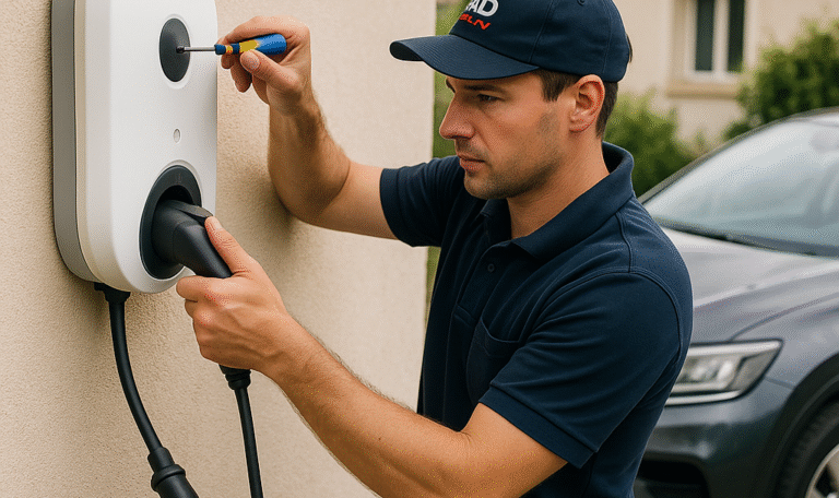 Installer une borne de recharge à domicile à Lunel avec AD LAN : guide complet, prix, sécurité et conseils d’installation