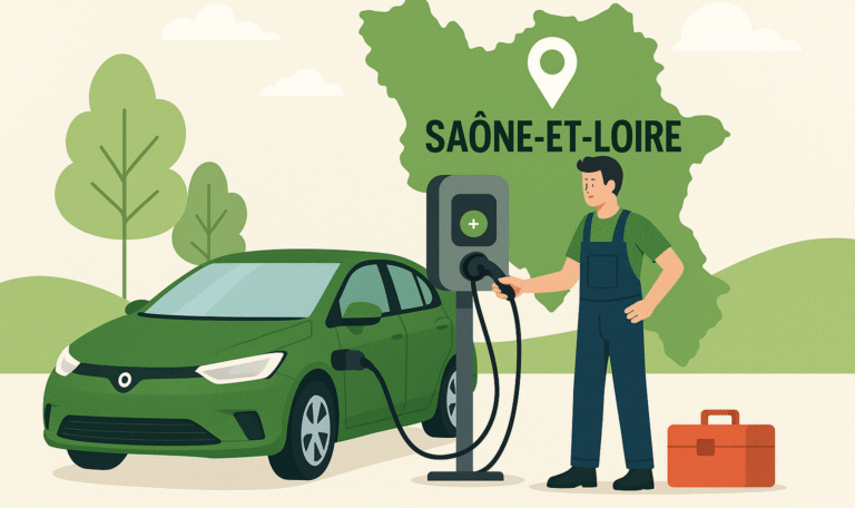 Tout savoir sur la borne de recharge électrique Saône-et-Loire : trouver, installer et choisir la solution adaptée