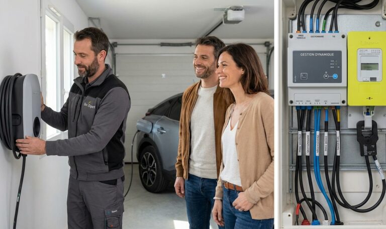 Gestion dynamique : recharger sa voiture électrique chez soi sans disjoncter
