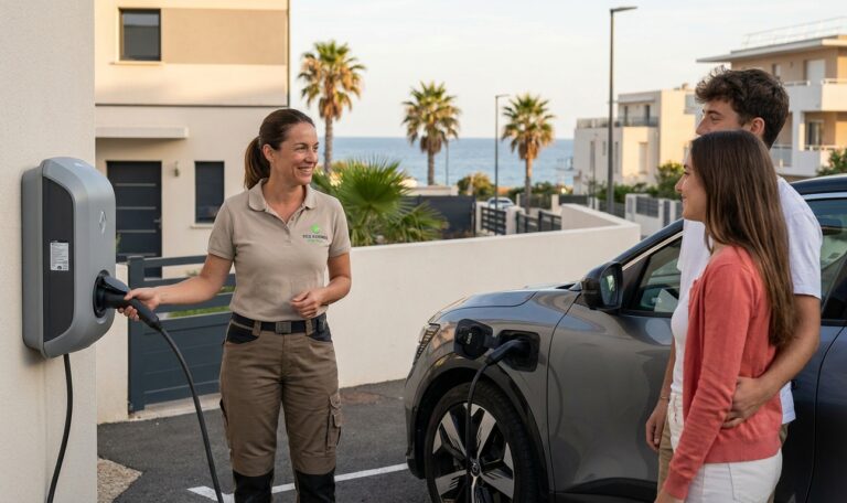 Borne recharge électrique Sète : installation, prix et aides en 2026