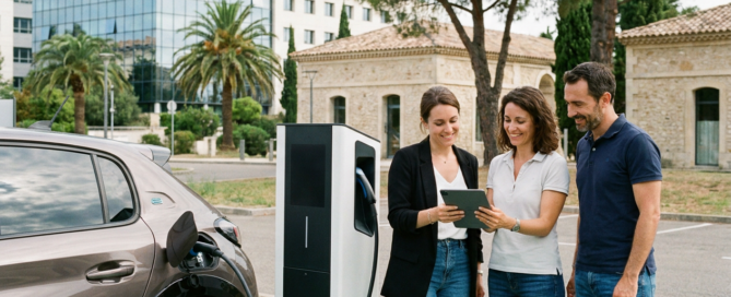 Borne de recharge rapide Montpellier : différence, temps, comment choisir — AD LAN