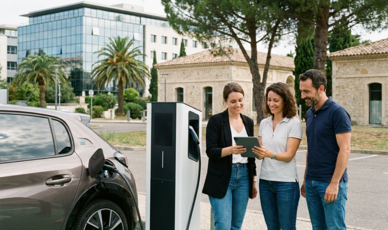 Borne de recharge rapide Montpellier : différence, temps, comment choisir