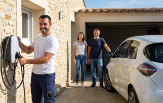 Installer une borne de recharge domicile Montpellier : guide, prix, devis 2026 — AD LAN