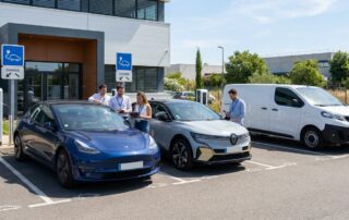 Borne de recharge entreprise Montpellier : guide complet pour réussir votre projet — AD LAN